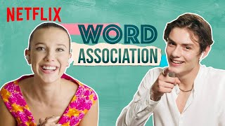 Millie Bobby Brown amp Louis Partridge Play Words Associations  Enola Holmes  Netflix India [upl. by Ettenig]