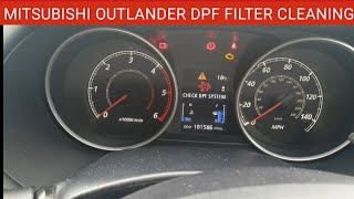 Mitsubishi Outlander DPF Cleaning Process How to Fix Mitsubishi Outlander Diesel Particulate Filter [upl. by Ulah]