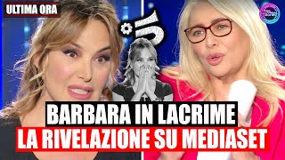 Barbara DUrso in lacrime a Domenica In svela la verità sulla Mediaset [upl. by Floyd747]