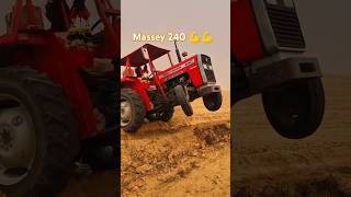 Massey 240 power check kra  tractor video  tractor stunts video tractorvideo khuramakramraog [upl. by Kreiker]