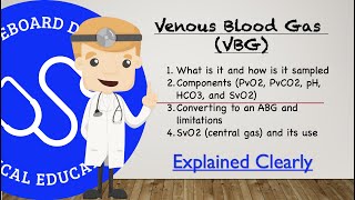 Understanding The Venous Blood Gas VBG Components Sampling Sites Physiology Converting To ABG [upl. by Ikkiv]