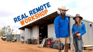 Breakages amp The Unprepared  Outback Australian Workshop at Mt Dare [upl. by Yarehs706]