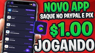 APP para GANHAR DINHEIRO de VERDADE no PAYPAL e PIX 💵 Saque a partir 100 Rápido💰 Jogo Pagando [upl. by Chen788]