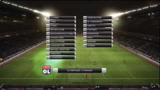 ASSE 0  1 OL PES 2012 12  Ligue 1 28ème Journée  CPU Vs CPU [upl. by Stine418]