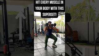 Total Body Superset Workout Get Ripped Fast burpees youtubeshorts shortsfeed trending shorts [upl. by Nomal]