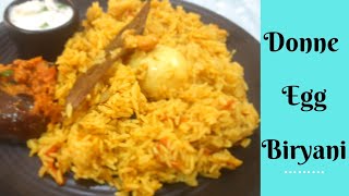 Donne Egg Biryani  Mangalore Special Biryani  Unique Biryani Recipe [upl. by Shayn]