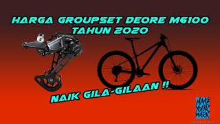 SHIMANO DEORE M6100 12 SPEED  SAINGAN SRAM SX EAGLE 12 SPEED  DETAIL HARGA PER PART [upl. by Esnohpla65]