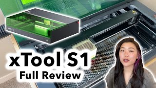 xTool S1 Laser  Full Review  40W Diode Laser Cutting and Engraving for Props and Cosplay [upl. by Aicatsal]