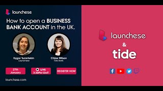 How to Open a Business Bank Account in the UK for NonResidents with TIDE [upl. by Ennaeel]