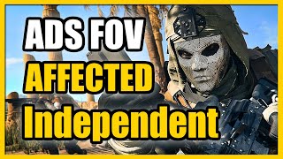 Independent or Affected ADS Field of View in Warzone 2 Best Settings [upl. by Celestyna]