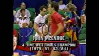 Miloslav Mecir vs McEnroe Final  Dallas 1987 [upl. by Corene]