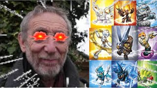 Michael Rosen Rates all 38 Skylanders Trap Team Skylanders [upl. by Sheets]