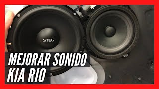 MEJORAR SONIDO KIA RIO con DSP 🔊 [upl. by Roch]