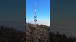 Dolny Śląsk Ślęża  inwersja jesienna autumn mountains jesień travel las nature forest [upl. by Cathey988]