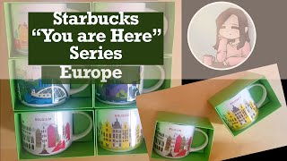 Starbucks Mugs Europe  You are Here Collection [upl. by Ynneb]