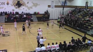 Marc Kjos Lake City Basketball 201617 Highlights Junior Year [upl. by Ahsyak]