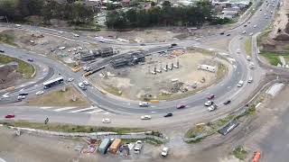 Rankin Park to Jesmond Newcastle Inner City Bypass A37 upgrade Part 04 23 sept 2023 [upl. by Ainniz]