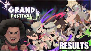 Grand Fest RESULTS  Past vs Present vs Future  Splatoon 3 [upl. by Sadoc415]