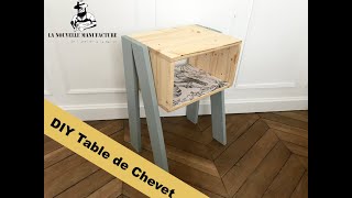 Tuto table de chevet [upl. by Lebna]