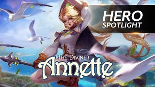 Annette  Hero Spotlight Garena AOV Arena Of Valor [upl. by Buckden]