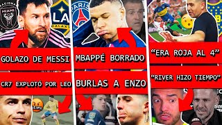 MESSI salvó a INTER MIAMI CR7 explotó por MESSI RIQUELME se quejó de RIVER PSG borró MBAPPE BOCA [upl. by Davy371]