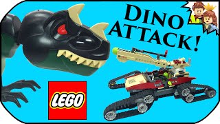 LEGO Dino Attack 7476 Iron Predator Vs TRex Review  BrickQueen [upl. by Myrvyn357]