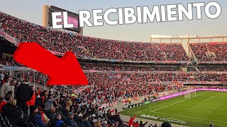 ✅️El RECIBIMIENTO de RIVER vs Olimpia  2024 [upl. by Auhsot]