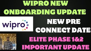 Wipro Onboarding update newsGood news Wipro joining [upl. by Jarrett]