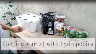 Getting started with hydroponic growing with MrC [upl. by Poore]