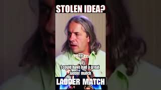 Bret Hart Said HBK amp Razor Stole the Ladder Match Idea shorts [upl. by Zamora]