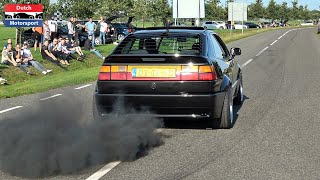 600Nm Volkswagen Corrado Rolling Coal 19 TDI  Smokey Revs amp Accelerations [upl. by Zosima]