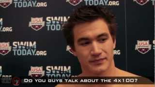 4x100 Freestyle Relay US Olympic Preview GMM presented by SwimOutletcom [upl. by Adlecirg]