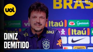 FERNANDO DINIZ É DEMITIDO DA SELEÇÃO BRASILEIRA APÓS EDNALDO SER RECONDUZIDO À CBF [upl. by Aihseya]