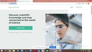 How to Create a ResearchGate Account   Join ResearchGate Now [upl. by Lisabeth]