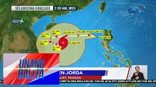 Panayam kay Ana ClaurenJorda Weather Specialist PAGASA  Unang Balita [upl. by Aduh]