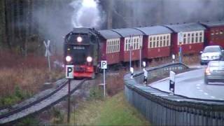 99 7234 der HSB auf Bergfahrt bei Drei Annen Hohne aus Richtung Elend [upl. by Thisbe]