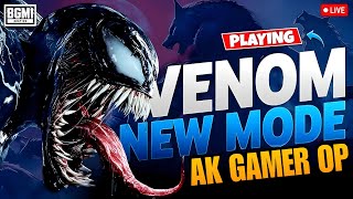 NEW VENOM MODE IS HERE 😍 BGMI LIVE  shorts shortsfeed bgmilive akgamerop [upl. by Oicram]