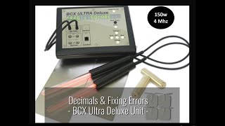 BCX Ultra Deluxe Rife  Inserting decimals amp removing errors [upl. by Emmeram]