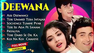 Deewana Movie All Songs Audio Jukebox Rishi Kapoor amp Divya BhartiShahrukh Khan [upl. by Fitzpatrick708]