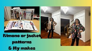 10 easy Kimono shrug cardigan jacket simplicitypatterns  My recent makes [upl. by Maribeth]