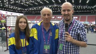 Reportaje previa ronda 4 Olimpiada de Ajedrez Bakú 2016 [upl. by Alleinnad946]