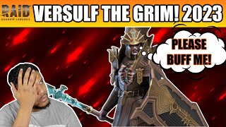 HARDEST HP NUKER IN THE GAME NEEDS A BUFF VERSULF THE GRIM Raid Shadow Legends [upl. by Nryhtak]