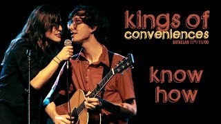 Kings Of Convenience  Know How ft Feist live at Le Bataclan [upl. by Dnomaj]