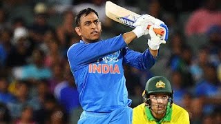 Dhoni halfcentury guides India home [upl. by Ladnyk]