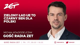 Michał Kołodziejczak Zielony Ład UE to czarny sen dla Polski [upl. by Agarhs]