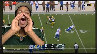 Yes finally we won Los Angeles Rams vs Green Bay Packers Game Highlights Reaction [upl. by Ella953]