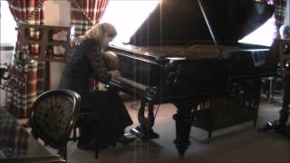 Anna Ivanova plays Liszts personal Bechstein sn1999 piano in Weimar [upl. by Nappie]