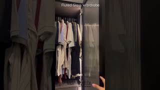 Glass Wardrobe style wardrobe fashion interiordesign [upl. by Ttehc88]