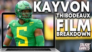 Oregon EDGE Kayvon Thibodeaux Film Breakdown [upl. by Gosney]