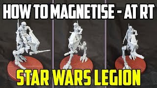 How To Magnetise The ATRTs Weapons  Star Wars Legion [upl. by Landri]